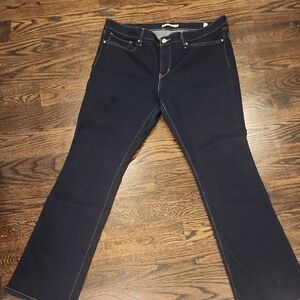 Levi's Navy Flare Women's Jeans